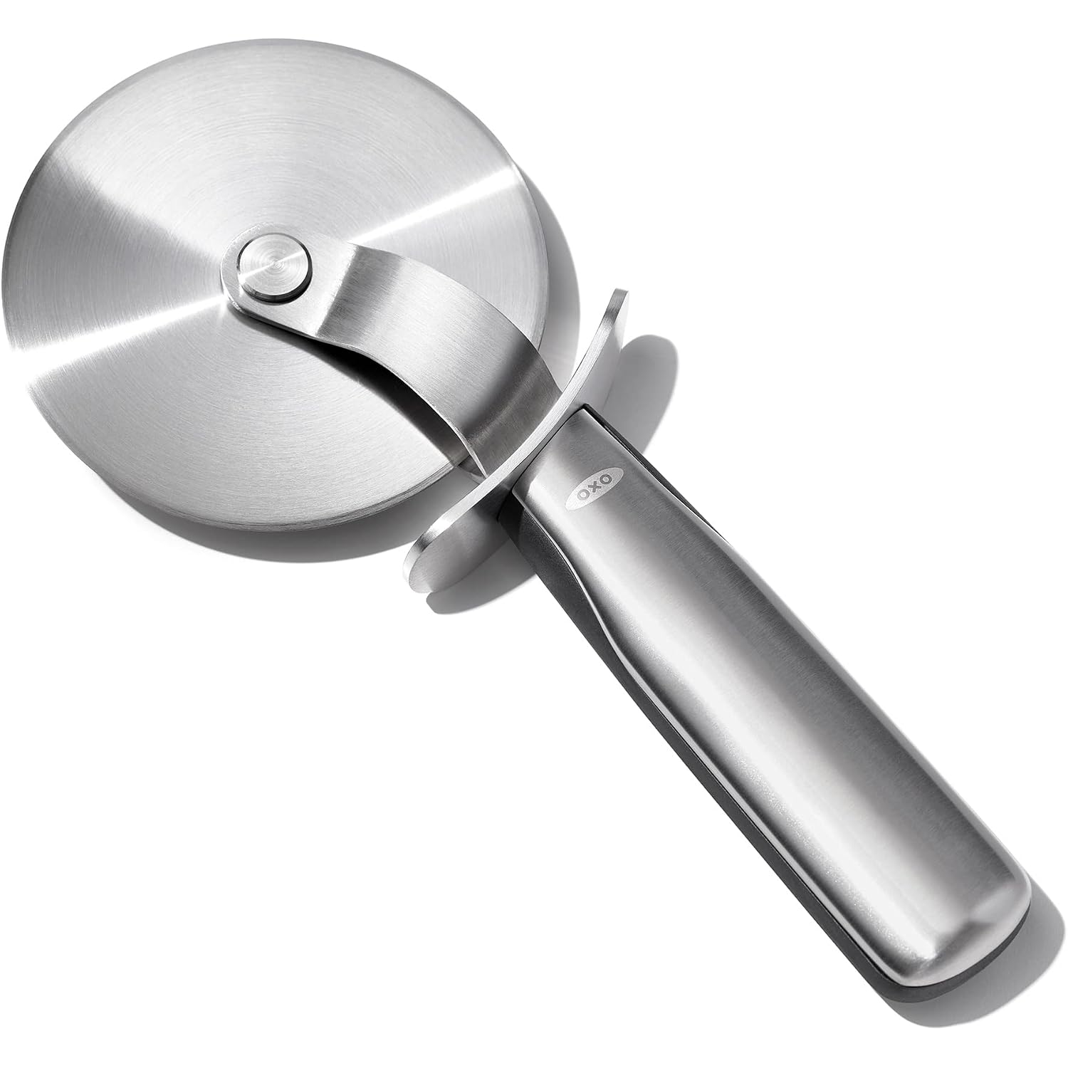 Oxo Steel 4" Pizza Wheel | Large 10Cm Diameter Stainless Steel Wheel That Can Cut Thin Or Thick Pasta