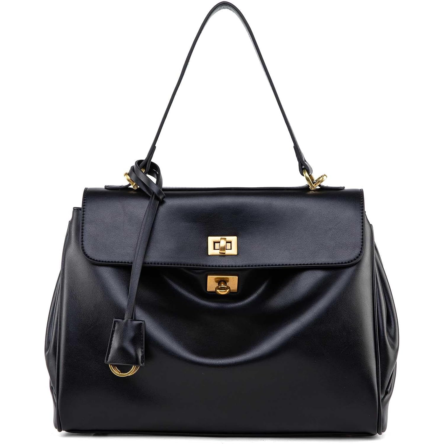 Suede & Leather Tote Bag For Women,Soft Leather Shoulder Handbags For Ladies,Satchel Purse For Travel Work