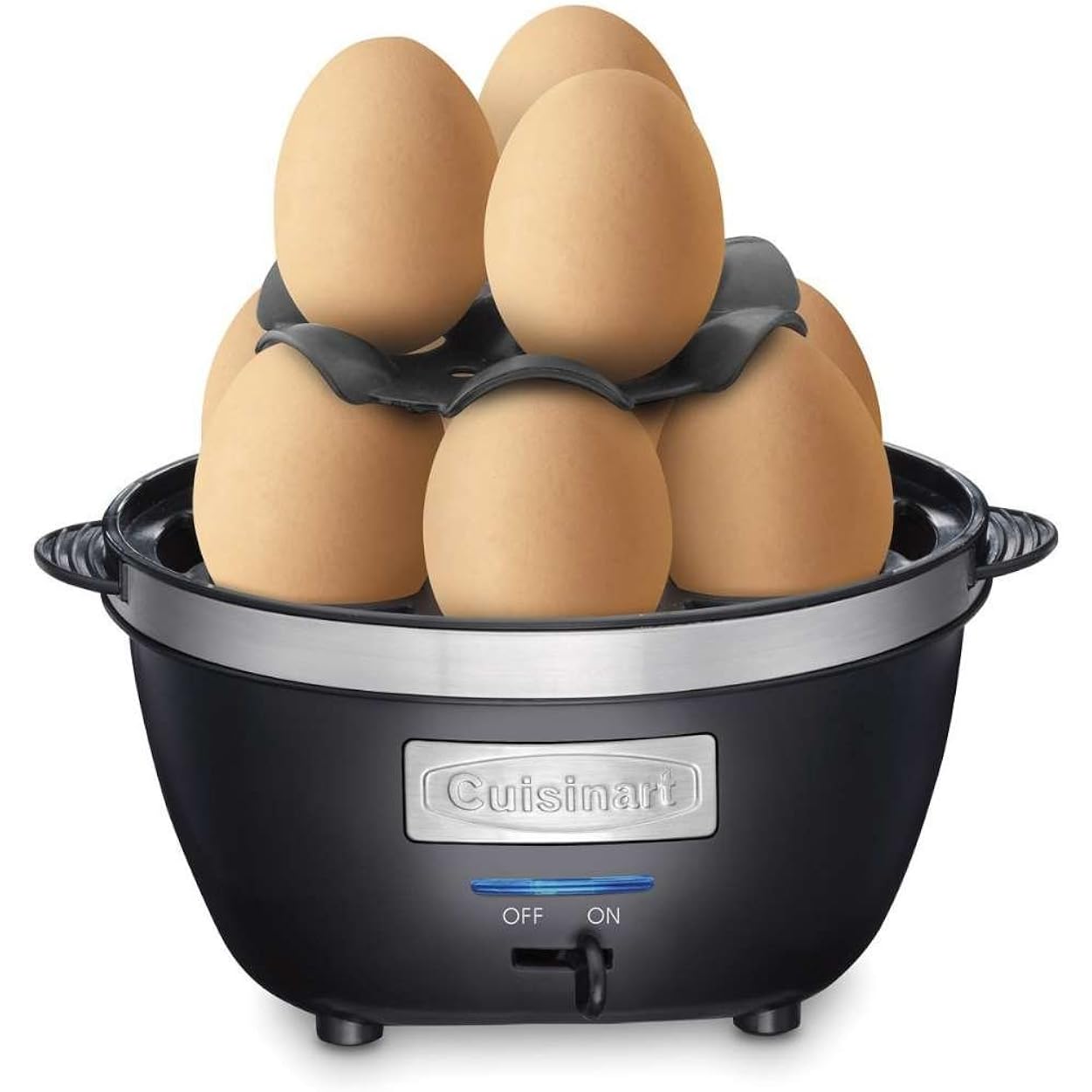 Cuisinart Cec-10 Egg Central Egg Cooker, Brushed Stainless Steel