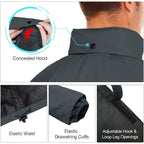 Tidewe Rain Suit, Waterproof Breathable Lightweight 2 Pieces Rainwear