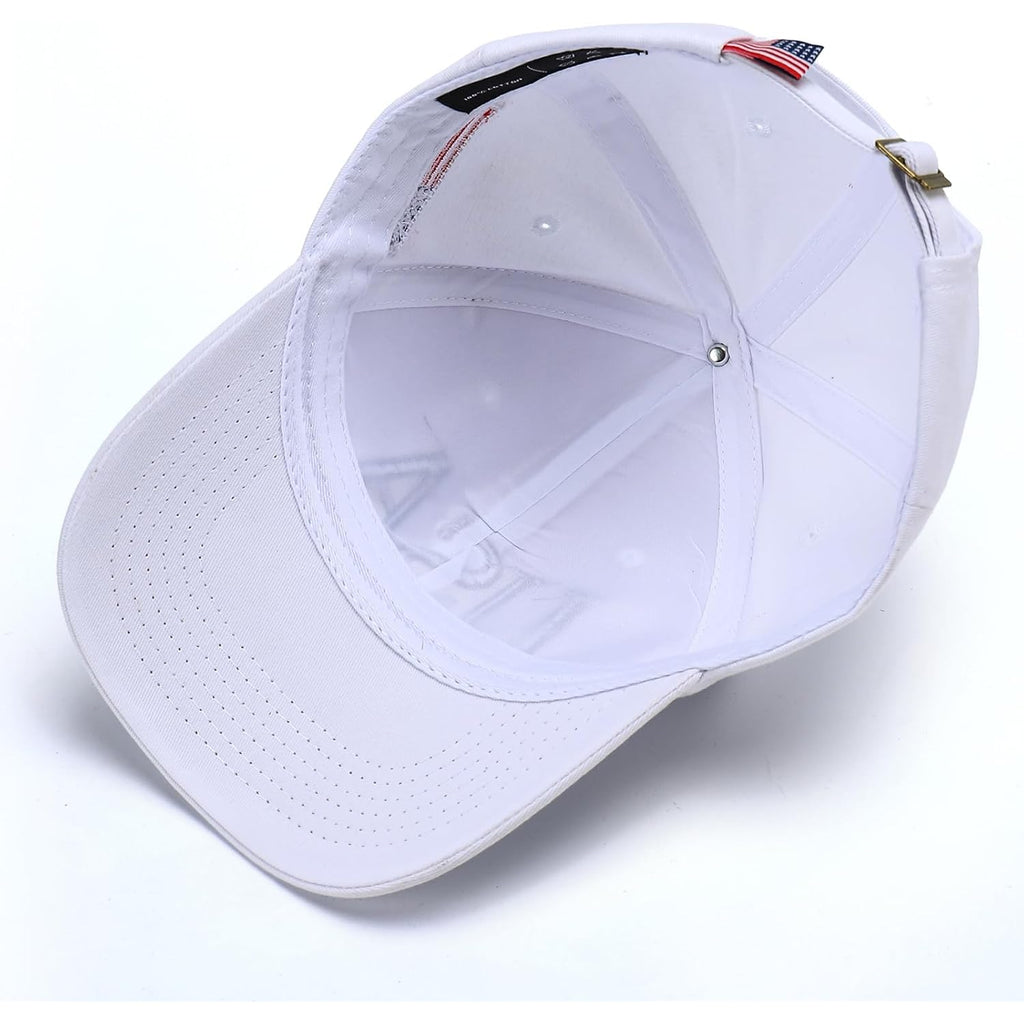 Usa Trucker Hat For Men & Women American Flag Cap Adjustable Baseball Cap Mesh Snap Patriotic 3D Embroidered Cap