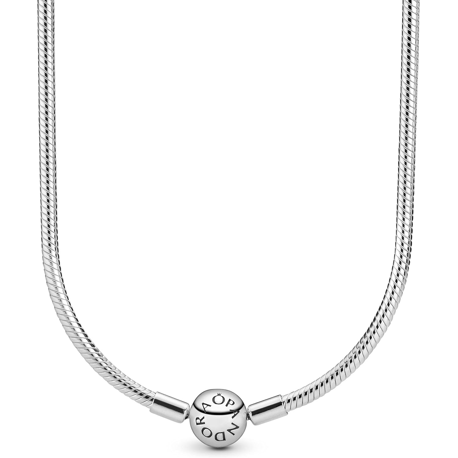 PANDORA Iconic Snake Chain Charm Necklace 590742HV