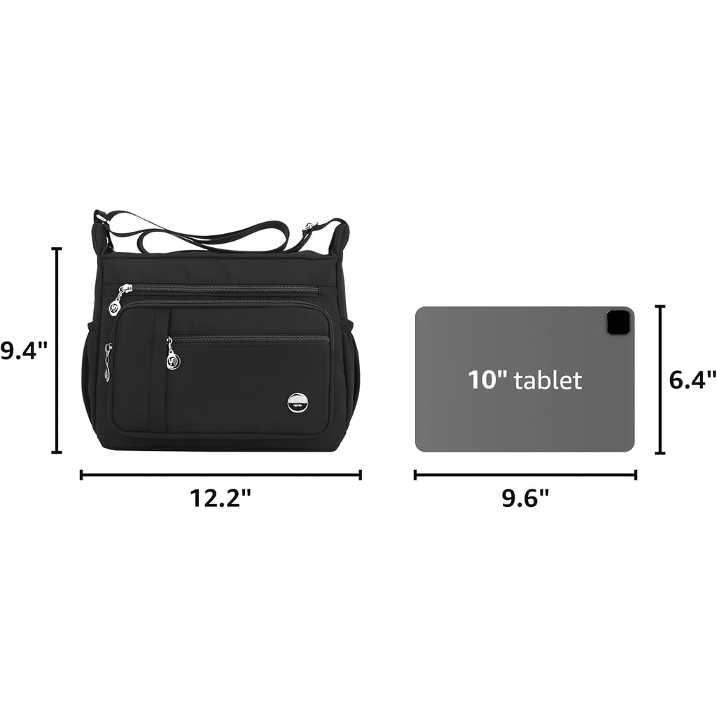 Mintegra Women Shoulder Handbag Roomy Multiple Pockets Bag Ladies Crossbody Purse Fashion Tote Top Handle Satchel