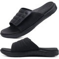 Oncai Mens Sandals Adjustable Straps Orthotic Plantar Fasciitis Open Toe Athletic Sport Slides With Soft Comfy Arch Support Footbed Size 7.5-15