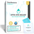 Eyerelax For Stye Eye Relief & Dry Eyes. Heated Eye Mask With Moist Heat And Mint-Infused Steam. Self-Heating Warm Compress For Dry Eye, Blepharitis Relief & Overnight Comfort (10 Count)