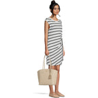 Kate Spade New York Suite Crossgrain Leather Large Open Tote Bag