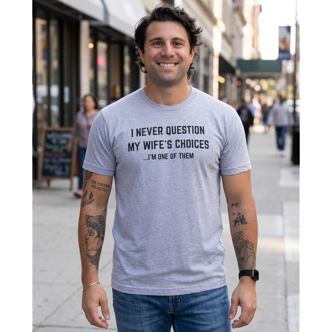 Funny Husband, Boyfriend Tee Shirt, Sarcastic Saying Humor Joke T-Shirt For Men