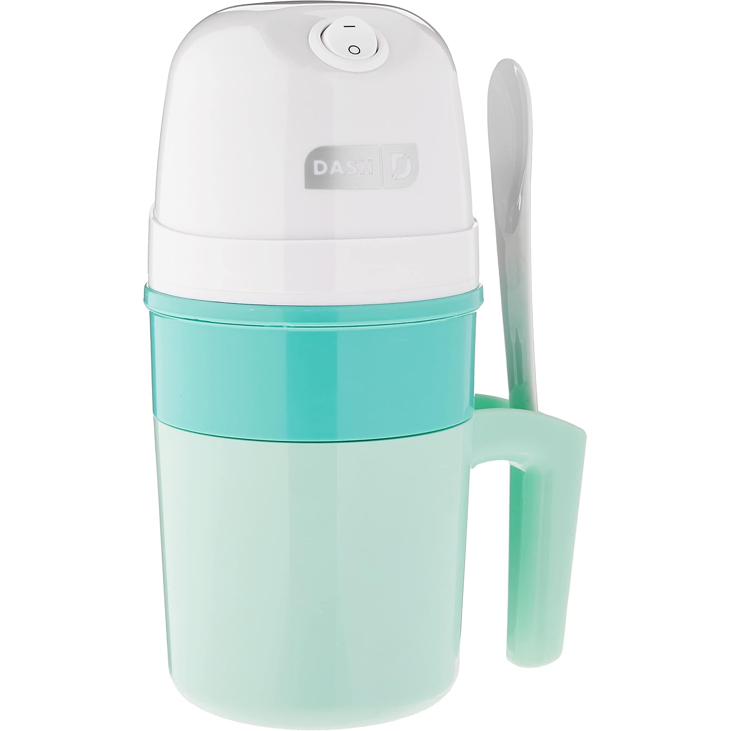 Dash My Pint Ice Cream Maker - Compact & Convenient Single-Serving Ice Cream Maker - Makes Gelato, Sorbet & Frozen Yogurt - 1.6 Cups, Aqua