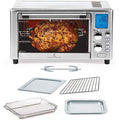 Emeril Lagasse Everyday 360 Stainless Steel Air Fryer, 360° Quick Cook Technology, Xl Capacity, 9-In-1, 12 Pre-Set Cooking Functions Including Bake, Rotisserie, Broil, Pizza, Slow Cook, Toaster