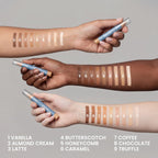 Prime Prometics Perfecting Concealer Pencil for Mature Women – Covers Dark Circles, Age Spots & Redness – Medium-to-High Coverage – 12-Hour Waterproof Wear – Self-Setting & Crease-Free (Almond Cream)