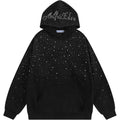 Aelfric Eden Rhinestone Hoodies Men Women Diamond Hooded Sweatshirt Fashion Luxury Casual Streetwear Unisex Hoodie Pullover