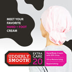 Udderly Smooth Extra Care Hand, Body & Foot Cream With 20% Urea, Daily Moisturizer To Restore Dry Or Irritated Skin, Dermatologist Tested, 8 Oz