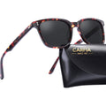 CARFIA Polarized Sunglasses for Women: Acetate, Small/Medium Size, UV400 Anti Glare CA5354