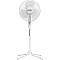 Ez-Chill 16” Oscillating Pedestal Fan, 3-Speed Options, 90-Degree Oscillating Head, Adjustable Height And Tilt, Powerful Air Flow, White, Mtsp15-16Az