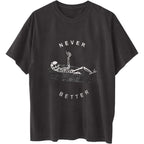 Wukreran Oversized Tops for Women Short Sleeve Shirts Dressy Casual Plus Size Cute Graphic Tees Summer Loose Fit T-Shirts Cute Shirts #A1