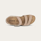 Naot Kayla Women’S Sandals - Supportive 3-Strap Design With Backstrap, Cork & Latex Footbed - Arch Support - Travel-Friendly Comfortable Walking Sandals For All-Day Wear