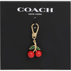 COACH Collectible Cherry Charm Gold One Size