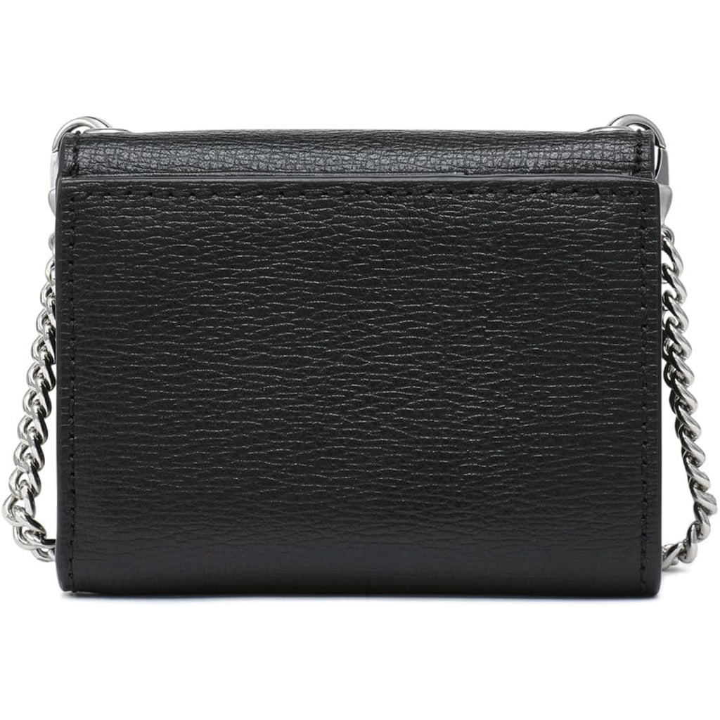 Karl Lagerfeld Paris Women'S Wallet Crossbody On A Chain, Black Multi