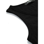 Merokeety Women'S 2026 Summer Sleeveless Tank Tops V Neck Ribbed Dressy Casual Henley Shirts Button Loose Cami Tees