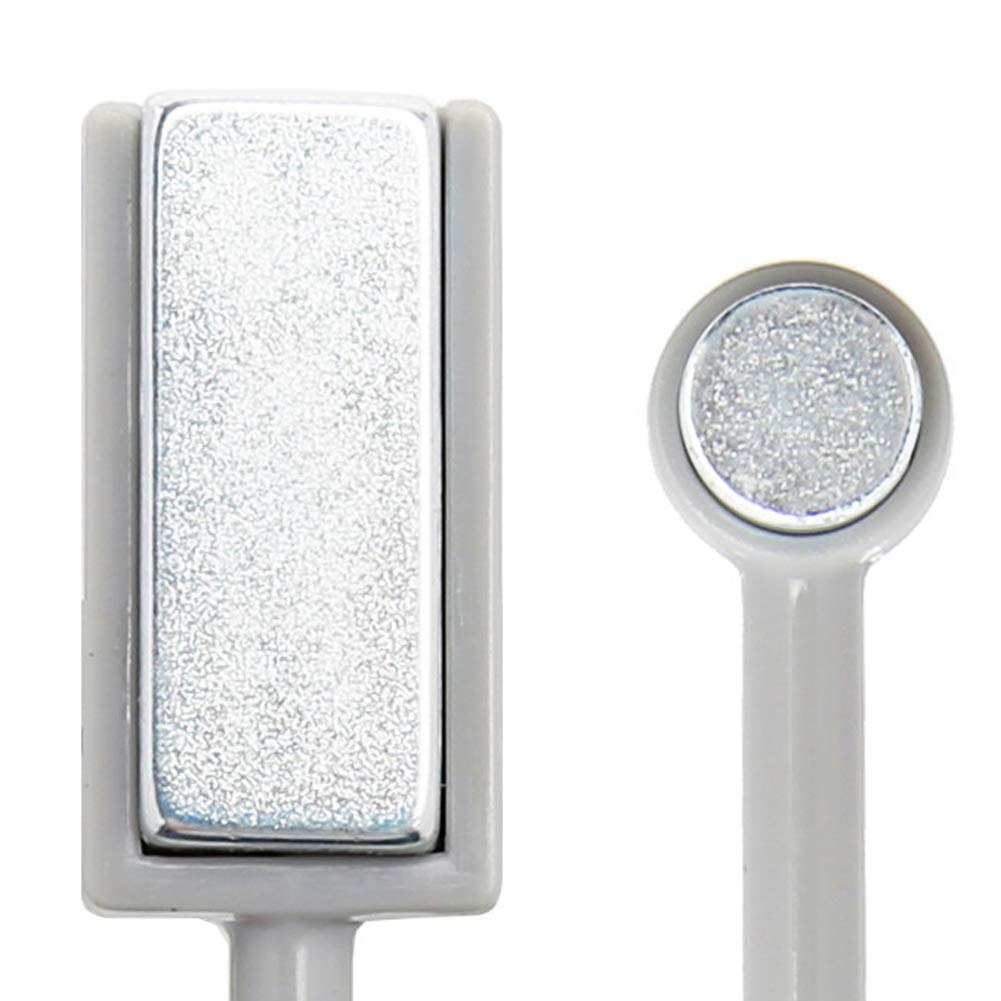 2 Pieces Magnet Stick Double-head Nail Magnet Stick Cat Eye Magic Magnet Stick for 3D Magnetic Cat Eye Gel Magic Nail Art Manicure Tool, Black