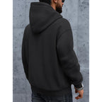 Efan Mens Oversized Hoodies Fall Sweatshirt Winter Fleece Hooded Collar Drawstring Pullover With Pockets