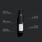Kristin Ess Volumizing Vitamin C Dry Shampoo Spray For Oily Hair + Frizz - Oil Absorbing Style Extender With Minimal Residue - Powder Spray - Sulfate Free + Vegan + Color Safe - Fresh Pear Fragrance