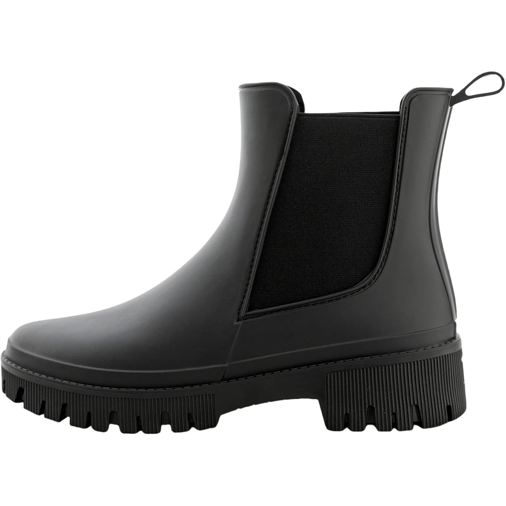 Women'S Short Rain Boots Waterproof Chelsea Rain Boots For Ladies