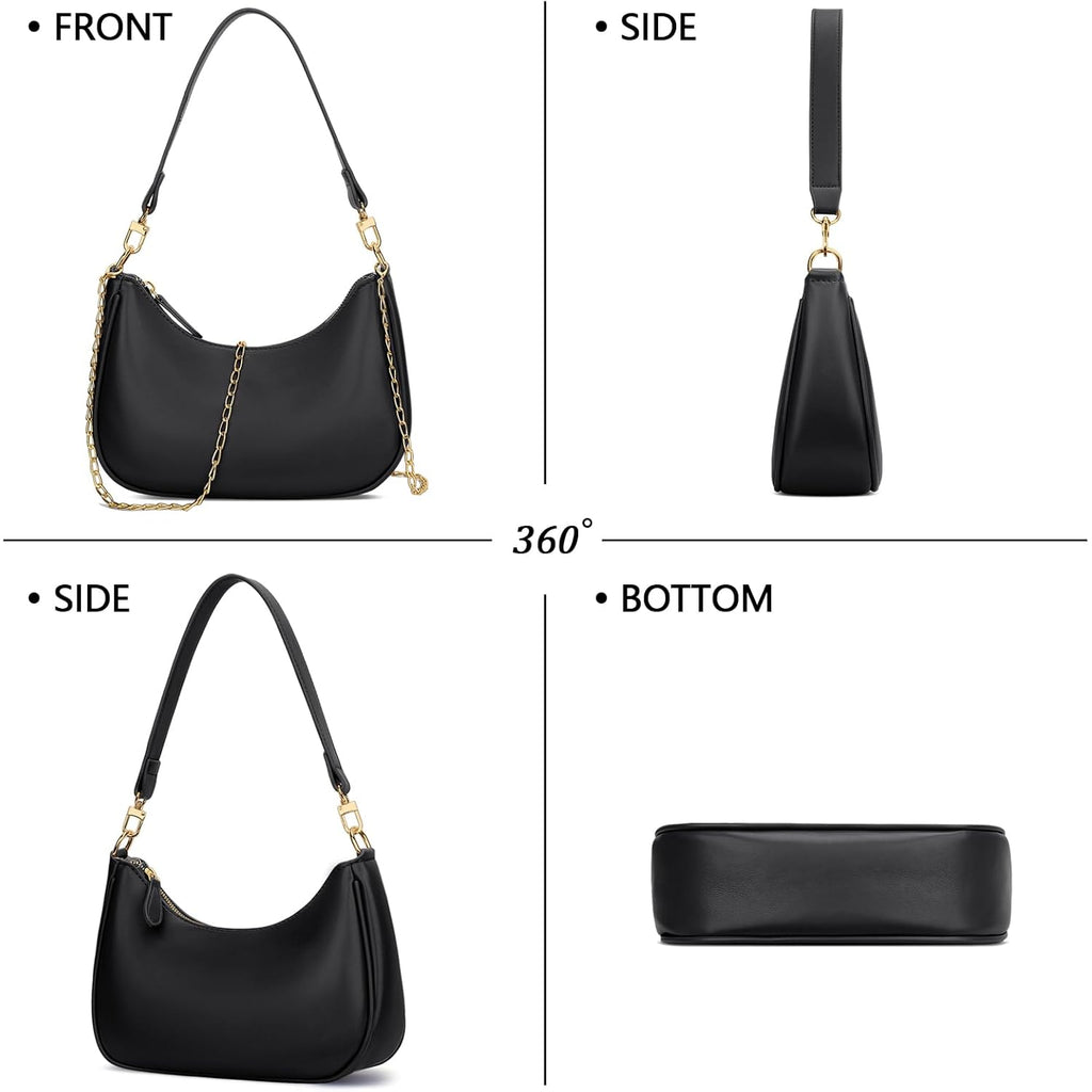 KKXIU Shoulder Bag for Women Cute Hobo Purses and Handbags Retro Clutch Underarm Purse | Cute, Retro, Cute, Retro