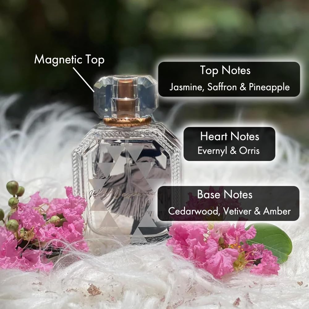 HOOEY West Desperado Women's Perfume - Long-Lasting Citrus Perfume for Women with Notes of Jasmine, Saffron, Cedarwood, Amber & More - Fresh Designer Fragrance, Eau de Parfum Feminine Spray (50 ml)
