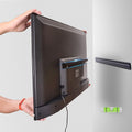 Studless Drywall Tv Mount For 13-55 Inch Tvs, No Stud Tv Wall Bracket Max Vesa 400X400Mm Up To 100 Lbs Universal Fits Most Led Lcd Plasma Flat/Curved Screen Tvs & Monitors-Upgraded Bubble Level