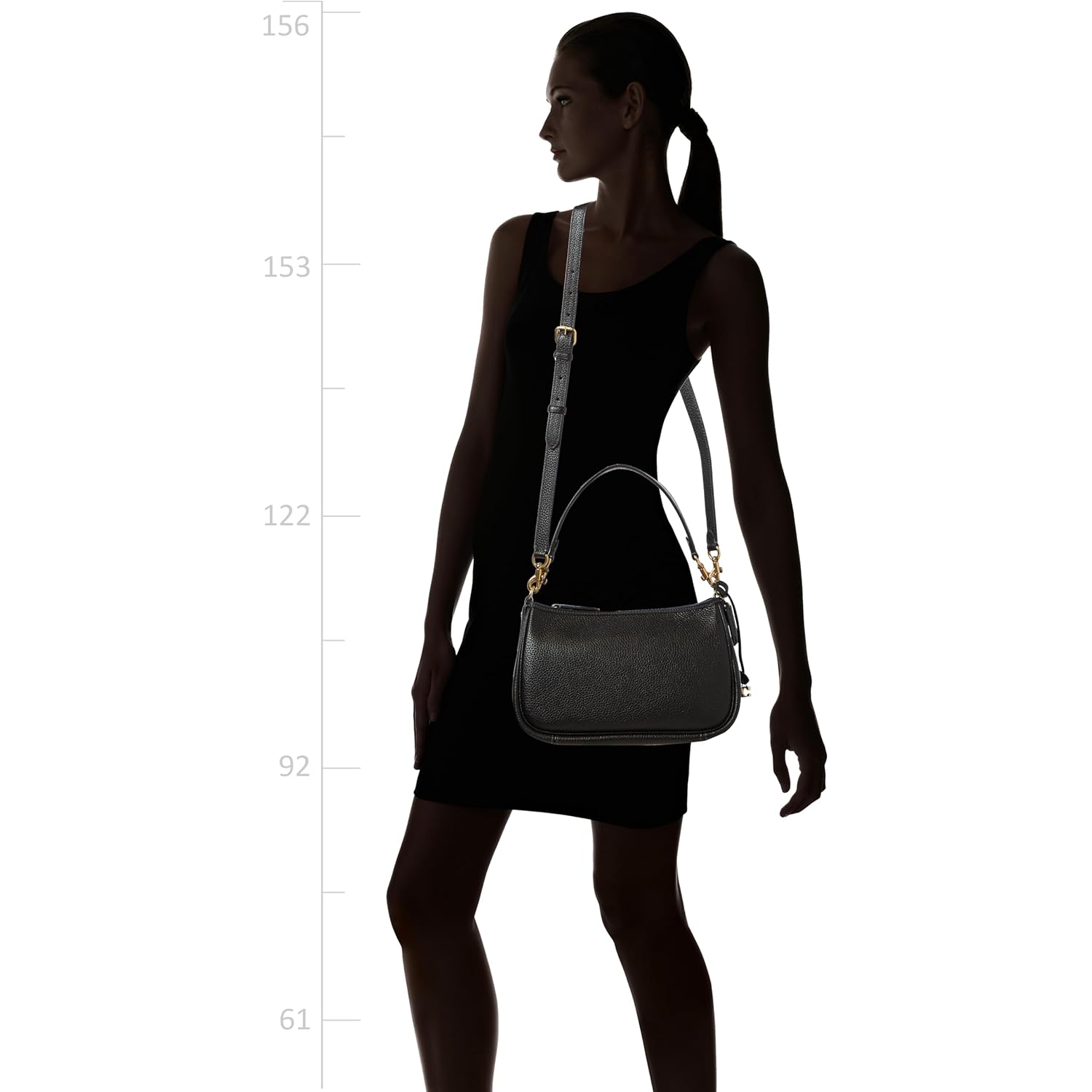 Coach Women's Soft Pebble Leather Cary Crossbody