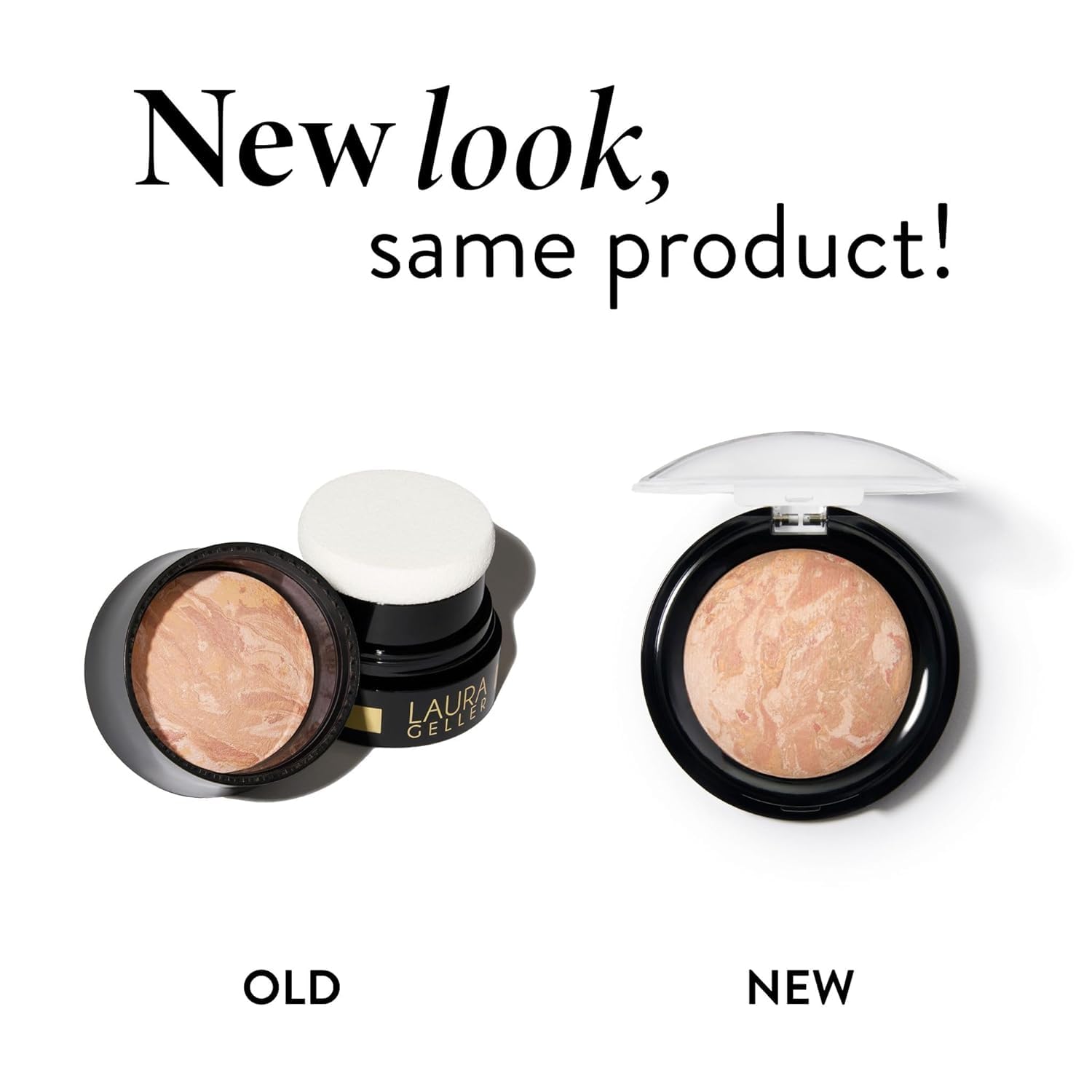 LAURA GELLER NEW YORK Award-Winning Baked Balance-n-Brighten To Go Travel Size Color Correcting Powder Foundation - Medium - Buildable Light to Medium Coverage - Demi-Matte Natural Finish
