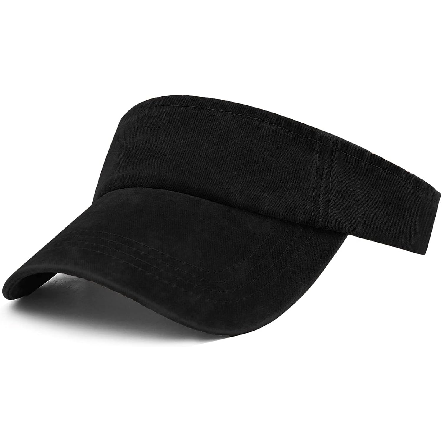 ANDICEQY Sport Sun Visor Hats Adjustable Empty Top Baseball Cap Cotton Ball Caps for Women and Men
