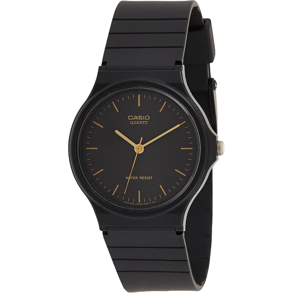 Casio Men'S Core Mq24-1El Black Rubber Quartz Fashion Watch