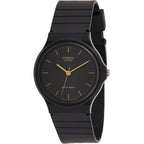 Casio Men'S Core Mq24-1El Black Rubber Quartz Fashion Watch