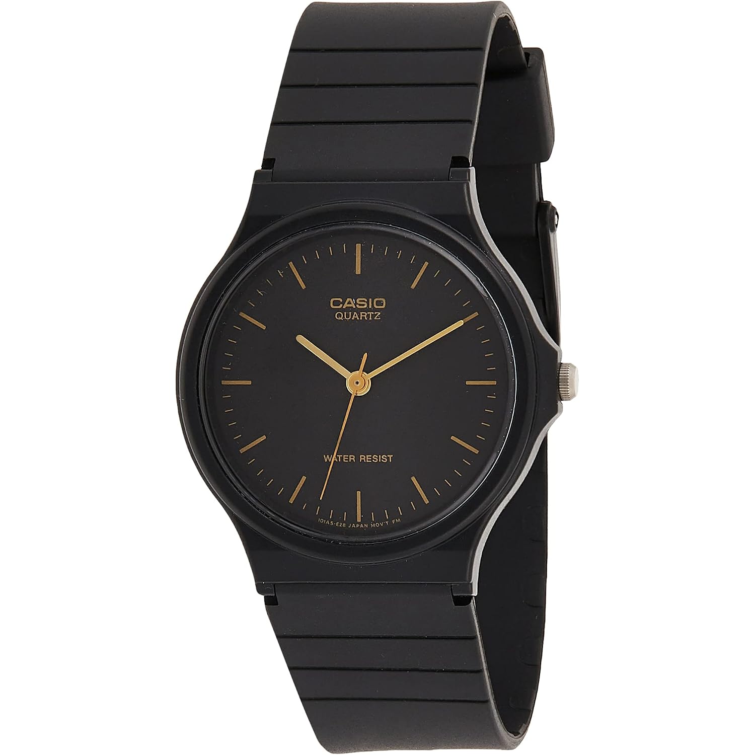 Casio Men'S Core Mq24-1El Black Rubber Quartz Fashion Watch