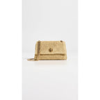 Tory Burch Women's Kira Turnlock Woven Mini Bag