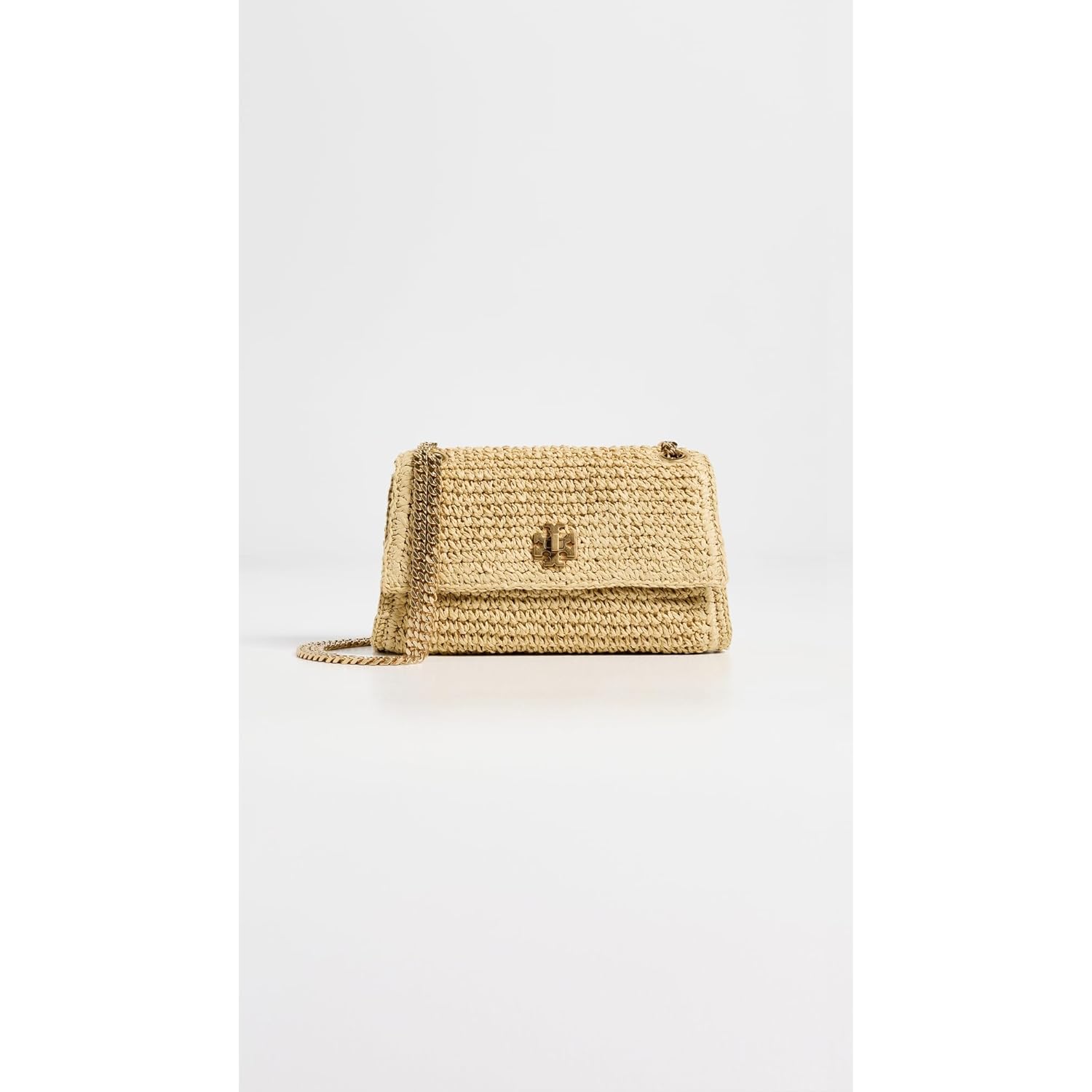 Tory Burch Women's Kira Turnlock Woven Mini Bag