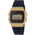 Casio Unisex Watch In Resin/Acrylic Glass With Date Display And Led Light - Water Resistance & Alarm