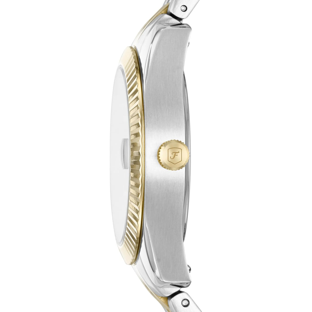 Fossil Women'S Watch, Scarlette Quartz Stainless Steel Three-Hand Watch For Women