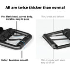 Double Prong Belt Plus Size 39 To 71'' Black Grommet Nylon Belts For Men Women Unisex