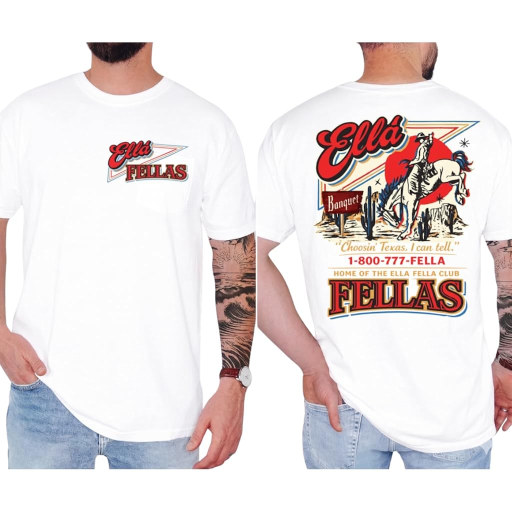 Ella Fella Shirt For Men Women, Ella’S Fellas Club T-Shirt Rd