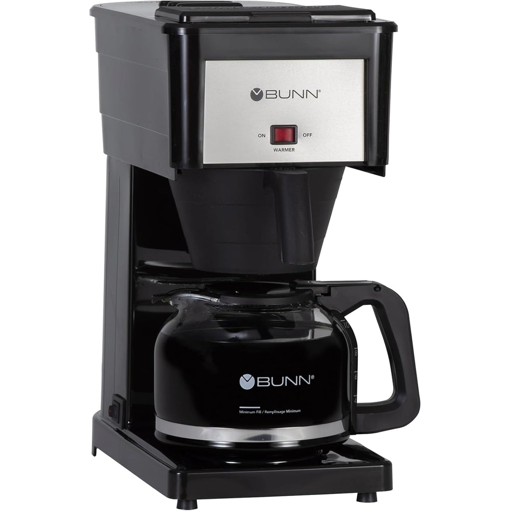 BUNN GRB Velocity Brew 10-Cup Home Coffee Brewer, Black