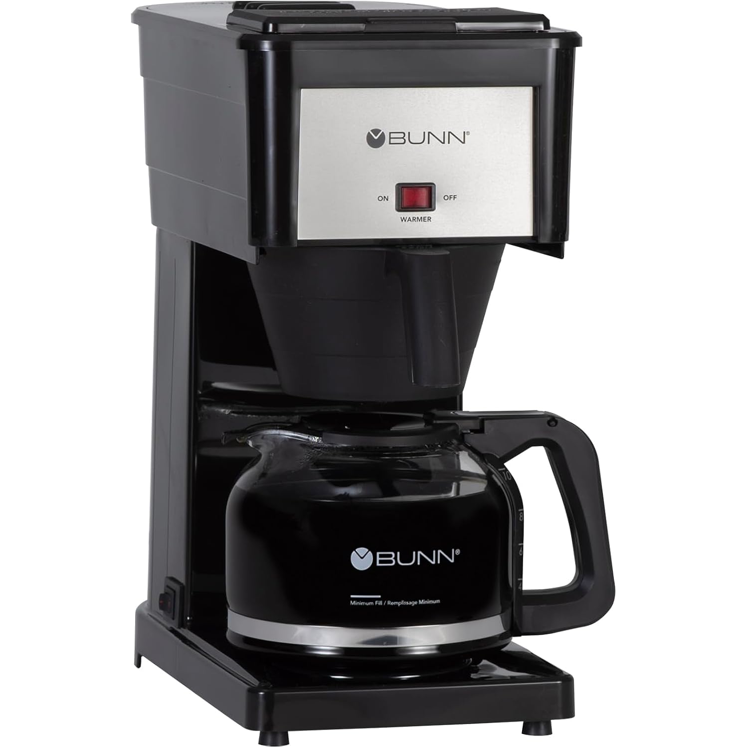 BUNN GRB Velocity Brew 10-Cup Home Coffee Brewer, Black
