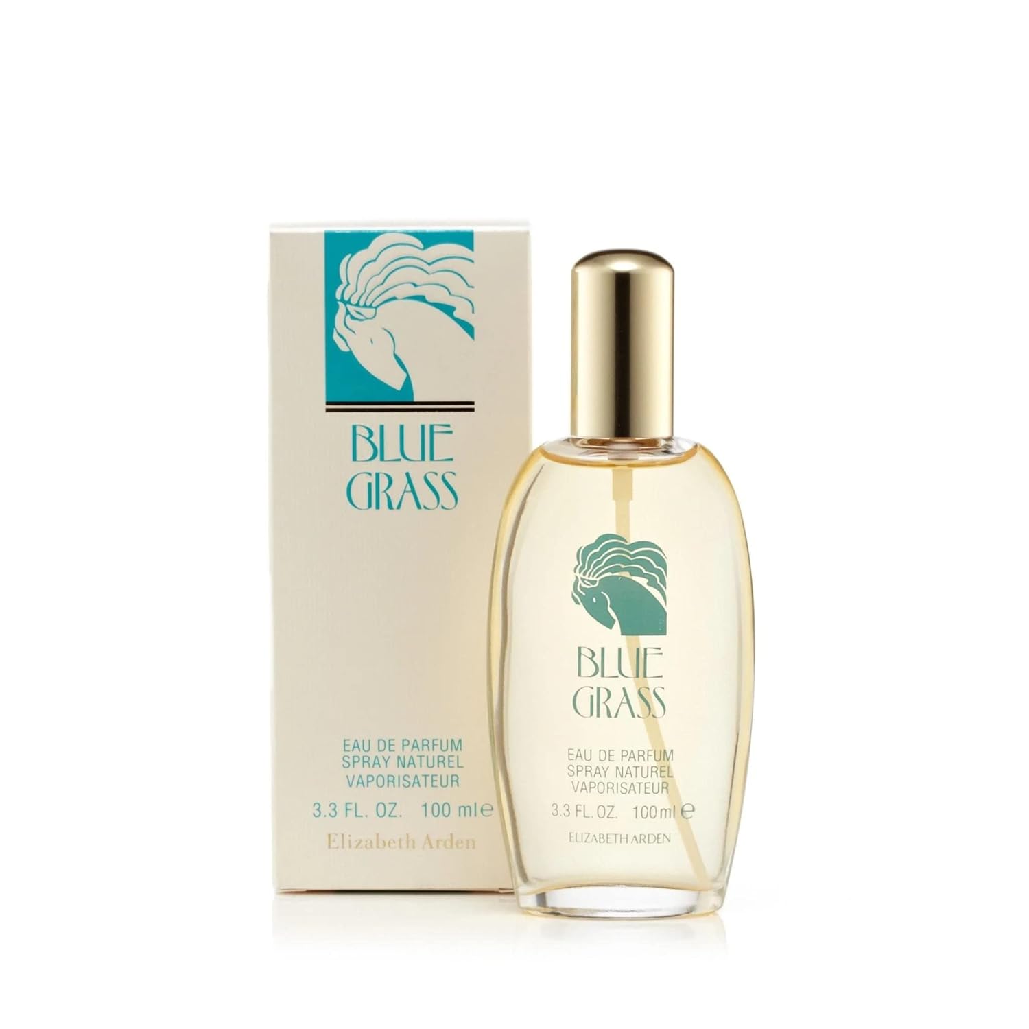 Elizabeth Arden (elk2i Blue Grass Eau De Parfum Spray 3oz/ 100 Ml for Women, 3fl Oz