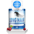 NutraPro Long Hair Gummies – Anti-Hair Loss Supplement for Faster Hair Growth of Weak, Thinning Hair – Grow Long Thick Hair & Increase Hair Volume with Biotin and 10 Hair Vitamins.for Men and Women.
