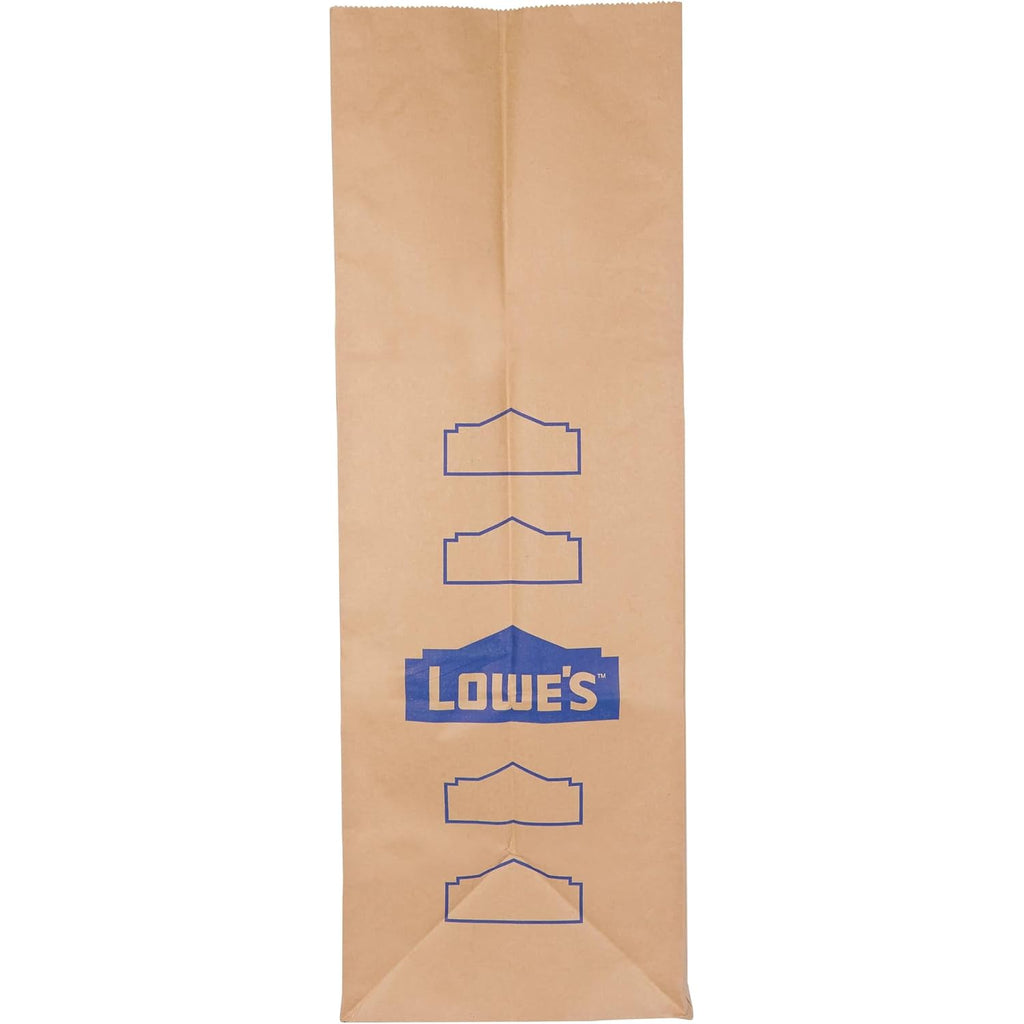 Lowe'S 30 Gallon Heavy Duty Brown Paper Lawn And Refuse Bags For Home And Garden (10 Count), Large (Lowesll)