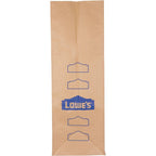 Lowe'S 30 Gallon Heavy Duty Brown Paper Lawn And Refuse Bags For Home And Garden (10 Count), Large (Lowesll)