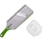Prepsolutions Adjust-A-Slice Mandoline Slicer, Green – Adjustable Thickness, Perfect For Vegetables, Fruits, And More