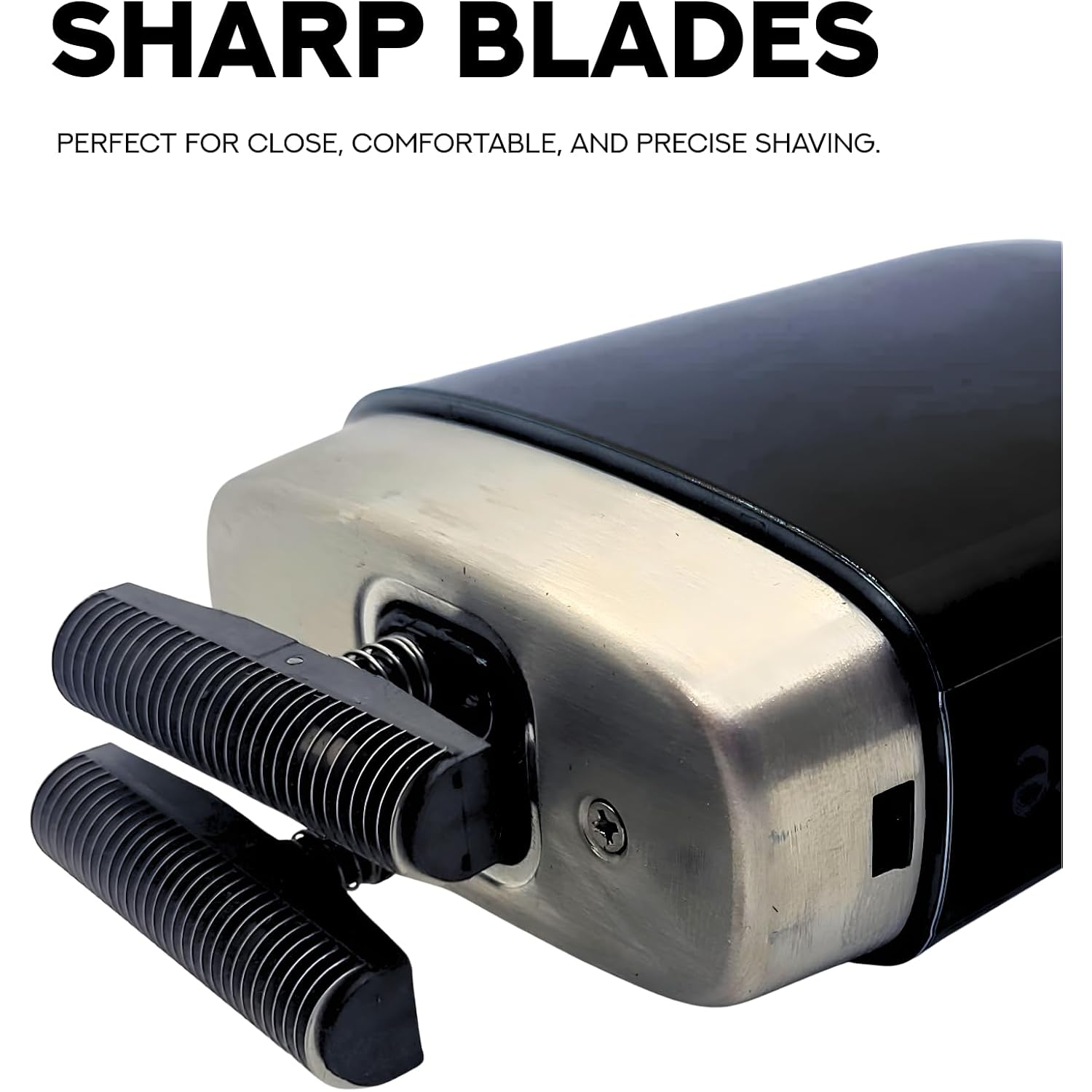 Supreme Trimmer Crunch Lite STF600 | Professional Double Foil Shaver for Men | Cordless & Corded, 60 Min Runtime, Hidden LED Display | Barber Face & Head Finishing Razor
